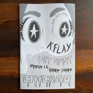 K Flay Mono Live in Stereo Concert Chicago 2024 Booklet Program